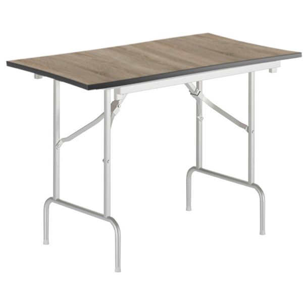 Стол Лидер 1, 1200х800, белый, ясень, кромка ПВХ - Вид 1