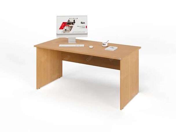 ЛАЙТ / LIGHT RLG003-16x8 Прямоугольный стол 160x80x75 Бук - Вид 4