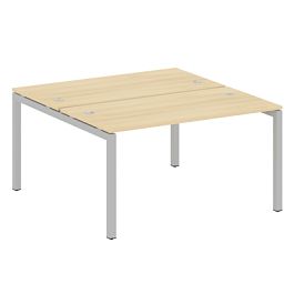 Metal System Quattro Р. ст. на П-образном м/к 50БП.РАС-СП-2.3 Акация/Серый металл 1400*1475*750 - Фото предпросмотра