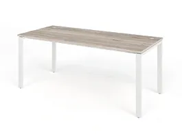 TANDEM RTD071-MK-180-MA Стол прямой на металлокаркасе ун-й 1800х800х750 Дуб Маувелла/Белый - Фото предпросмотра