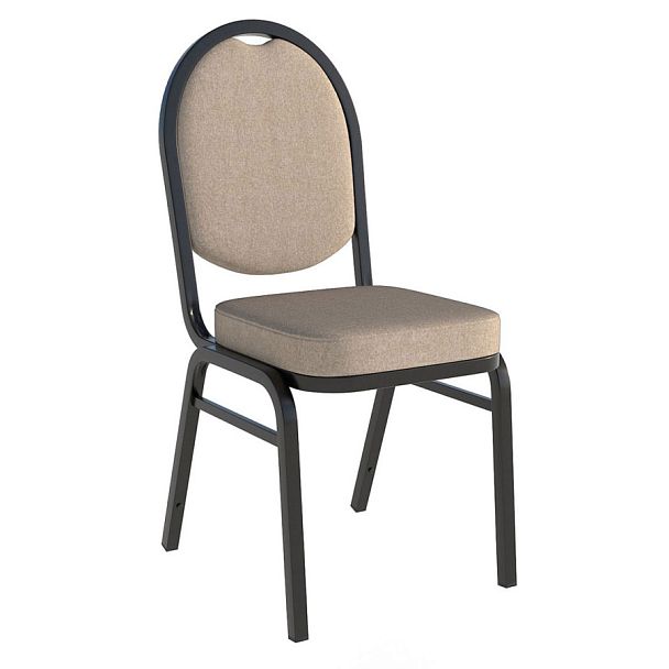 Стул Азия 20, рогожка Espo 15, каркас черный муар - Вид 1