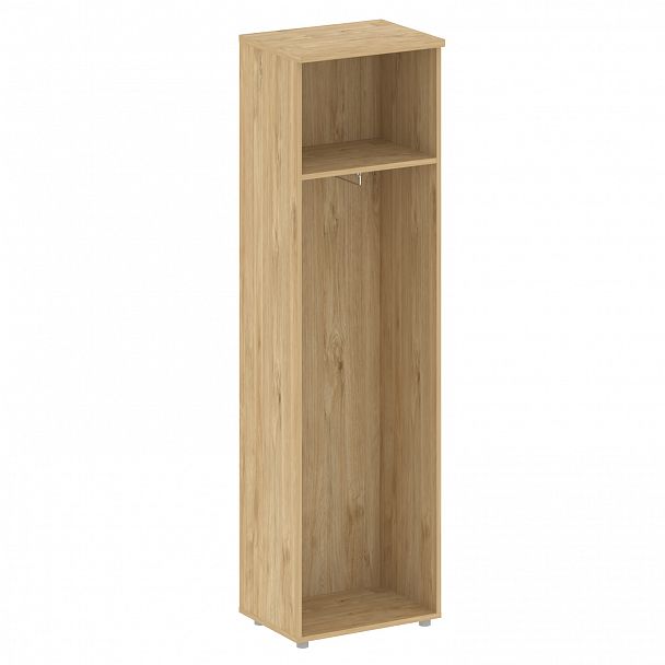 Гардероб узкий "Shift" SK.GB-1 тиквуд светлый/белый бриллиант - Вид 3