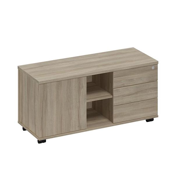 Тумба для оргтехники Space+ А1 261 ВЛ вяз либерти - Вид 1