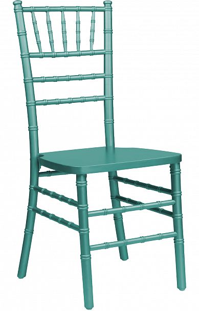 Стул Кьявари Бирюзовый, деревянный - Вид 2