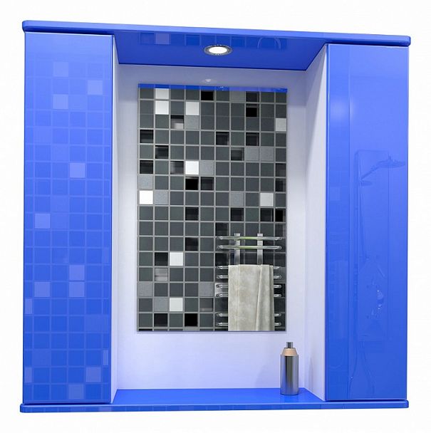 Зеркало с полкой Мебелеф-3 - Вид 1