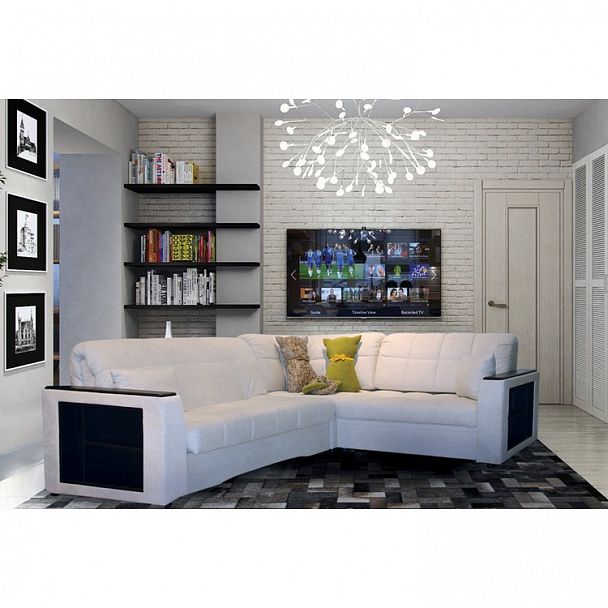 Диван угловой "Эллада" 8 модульный с подушкой 160 - Вид 1