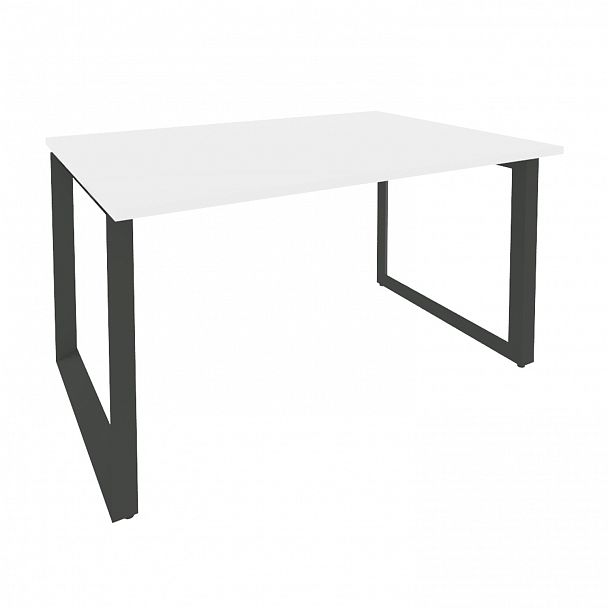 Стол переговорный "Onix" O.MO-PRG-1.3 белый/антрацит - Вид 1