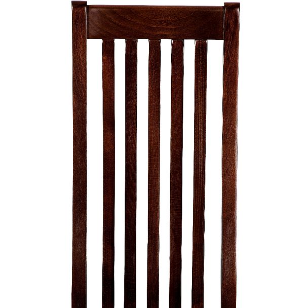 Комплект деревянных стульев с жестким сиденьем Альбен Античный орех, 2 шт. - Вид 7