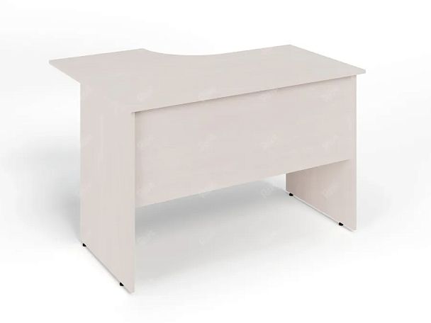 UNITY PС3-12 R ДУБ МОЛОЧНЫЙ Офисный стол угловой Правый 1200х900х750 - Вид 2