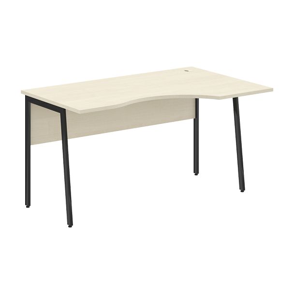 Стол прямой СА-2P(R) Клен*/Антрацит 1400х900х755 IMAGO PLUS - Вид 1