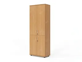 ЛАЙТ / LIGHT RLG040-70x35 Шкаф 4 двери 70x35x183 Бук - Фото предпросмотра