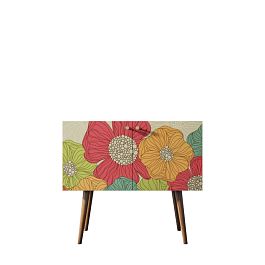 Комод на высоких ножках Berber малый принт 5 арт BB13/Print_05 - Фото предпросмотра