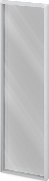 Модуль сплошной "Мобильные офисные перегородки «Логика»" ПК-ЛГ-МДС200х60С-В1-50 прозрачный - Вид 1