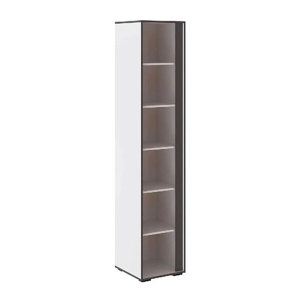 Спальня Асцелла Пенал закрытый белый/графит серый - Вид 2