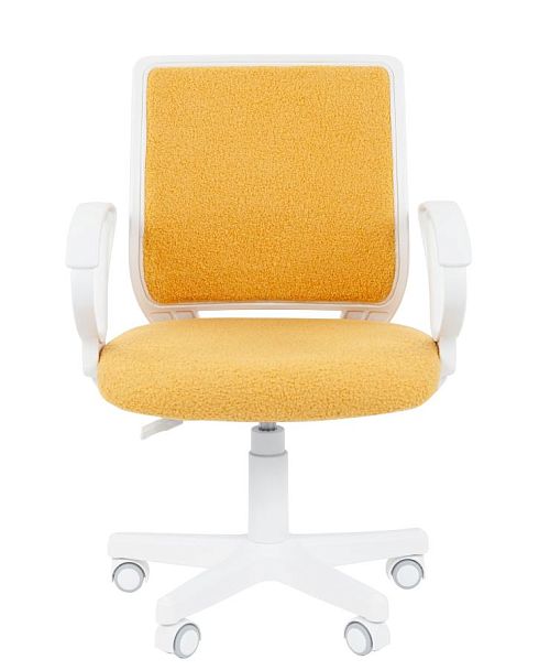 Кресло Chairman Kids 112 Россия ткань В лимон, белый пластик - Вид 2