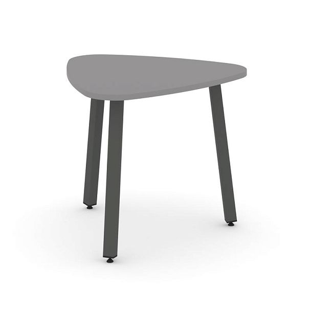 Стайл Проджект Стол переговорный SN-5.SPRG-70.3 Серый Пепел/Металл Антрацит 900*900*750 - Вид 1