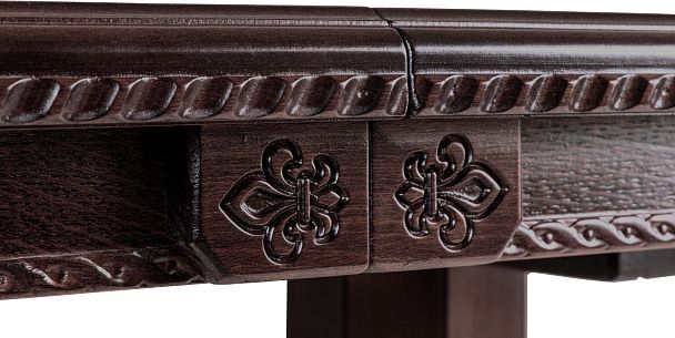 Стол деревянный раскладной Лорель 140 Венге - Вид 8