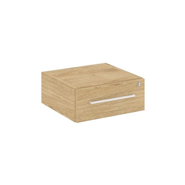 Rift Тумба подвесная RF.TP-002 Тиквуд Светлый/Металл Белый 347*379*169 - Вид 1