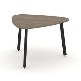 Стайл Проджект Стол переговорный SN-6.SPRG-71.3 Вяз Благородный/Металл Черный 1200*1200*750 - Фото предпросмотра