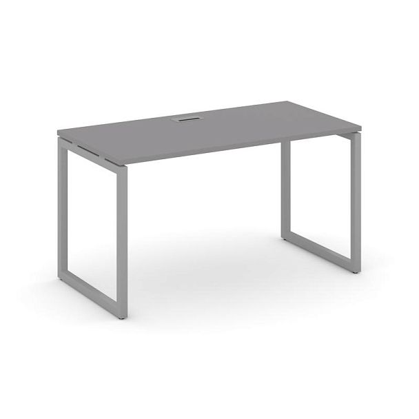 Стайл Проджект Стол письменный SN-4O.SP-012 Серый Пепел/Металл Серый 1180*700*750 - Вид 1