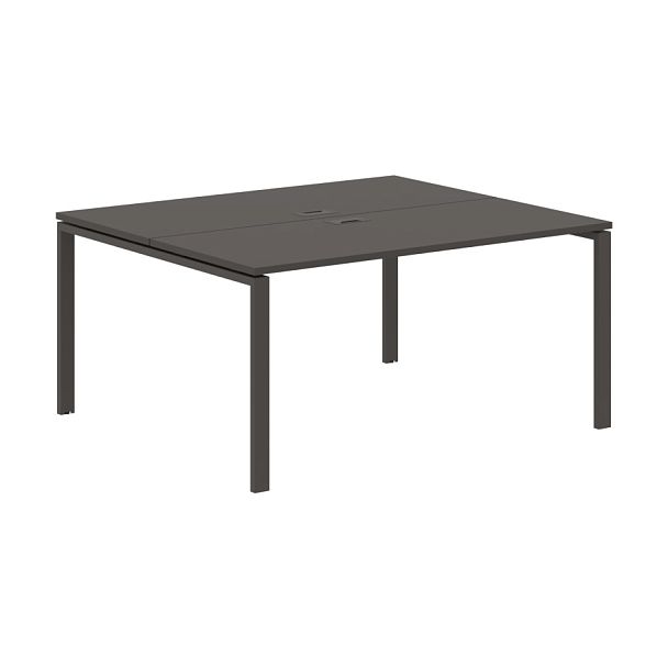 Стол 2-х местный EUWST 1513 Мокко/Мокко 1560х1346х750 EDIS - Вид 1