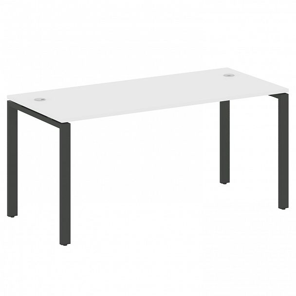 Стол "Metal System" БП.СП-4 белый/антрацит - Вид 1
