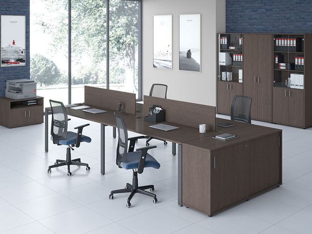 Удлинитель стола Trend Metal 120x72x75 белый - Вид 15