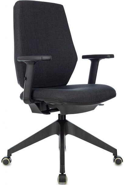 Кресло Бюрократ CH-545L черный 38-418 крестов.4-луч. пластик - Вид 1