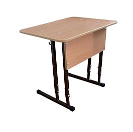 Стол ученический Умник, одноместный, регулируемый, с углом наклона столешницы, гр.2-4 - Фото предпросмотра