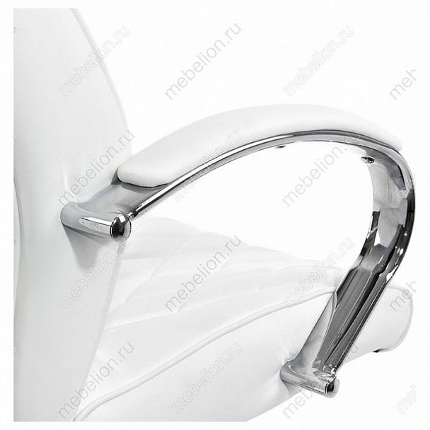 Кресло компьютерное Monte белое - Вид 9