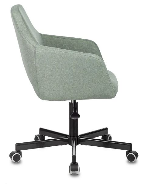 Кресло Бюрократ CH-380M придорожная трава 38-407 крестов. металл - Вид 2