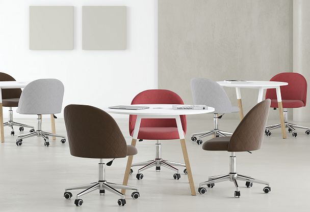 Кресло CHAIRMAN HOME 118, ткань велюр, голубой - Вид 9