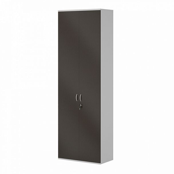 Гардероб "Система-M"  ПК-ССМ-Г217Х71/35-В1-14 серый+дуб ферраре - Вид 1