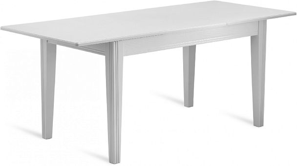 Стол деревянный раздвижной Таурус 120(170)х80х76 Белый - Вид 4