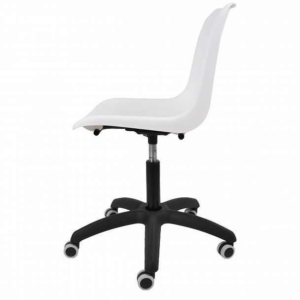 Кресло "Vicenza SW на черной крестовине Somalia" белый - Вид 2