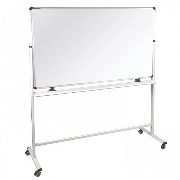 Доска магнитно-маркерная НА СТЕНДЕ 120х180 см, 2-сторонняя, ГАРАНТИЯ 10 ЛЕТ, BRAUBERG Premium, 236927 - Вид 2