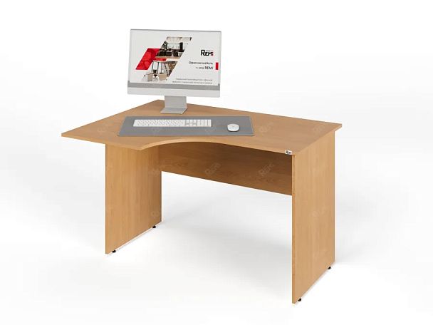 ЛАЙТ / LIGHT RLG004-12x9L Угловой стол 120x90x75 Бук - Вид 4