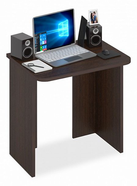 Стол офисный Домино Lite СКЛ-Прям80Р Венге - Вид 1