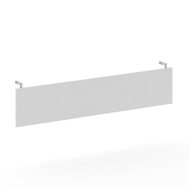 Cross Царга стола руководителя CRF.CS-3 Белый F/Нерж. Сталь 1700*18*350 - Вид 1