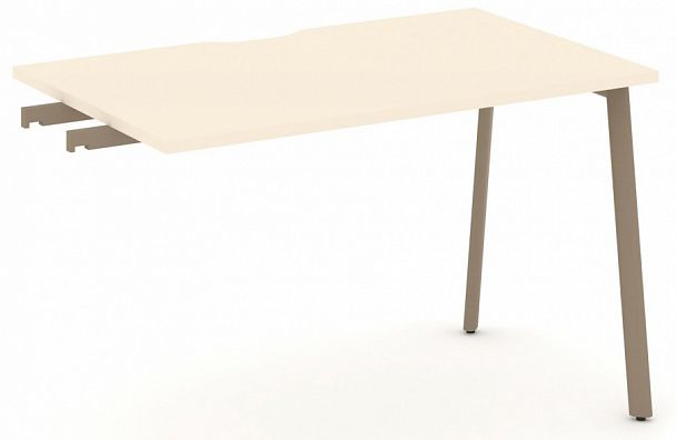 Стол приставка к опорным тумбам " ESTETICA" ES.SPR-2-VP Сатин - Вид 1