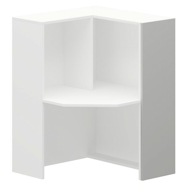 Панель декоративная А-559 Белый 340x22x1222 Ресепшн - Вид 1