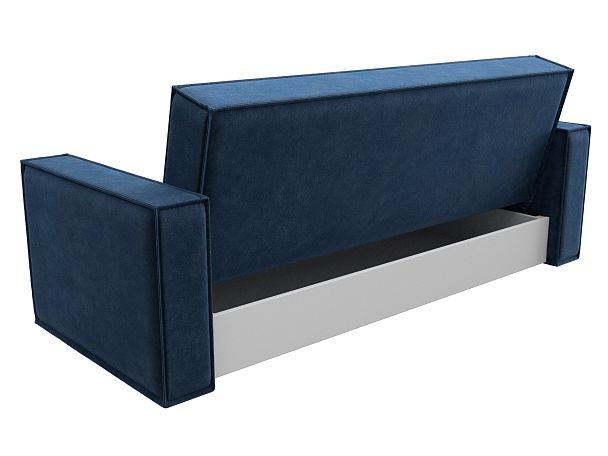 Диван-книжка Куба Велюр синий - Вид 6