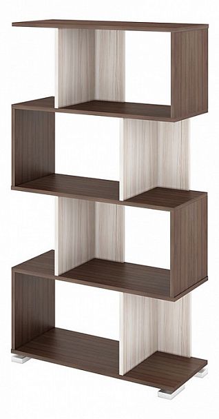 Стеллаж Домино СЛ-5-4 Карамель/Шамони - Вид 1