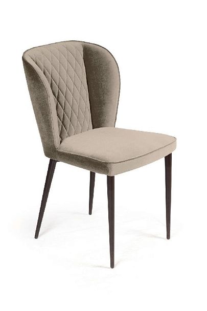 Стул Next, бархат пепельно-бежевый 25 - Вид 1