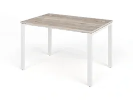 TANDEM RTD062-MK-120-MA Стол прямой на металлокаркасе ун-й 1200х800х750 Дуб Маувелла/Белый - Фото предпросмотра