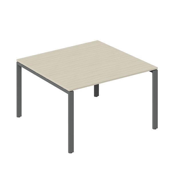 Стол для переговоров Trend Metal 120x123,6x75 дуб феррара - Вид 1