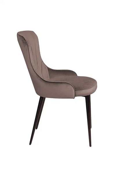 Стул Leonardo, бархат антрацит 14 - Вид 3