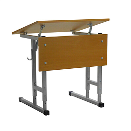 Парта школьная 1М РН, рег., гр.2-4 - Фото предпросмотра