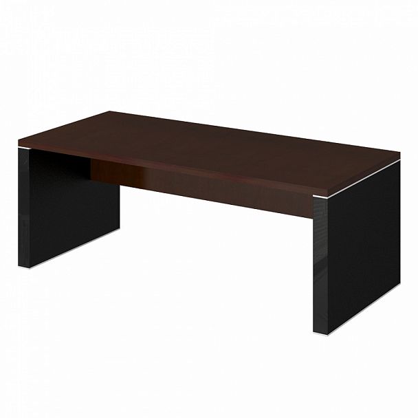 Стол руководителя "Столы руководителя" ПК-ПРЛ-СТ200Х90-В1-981 темный орех - Вид 1