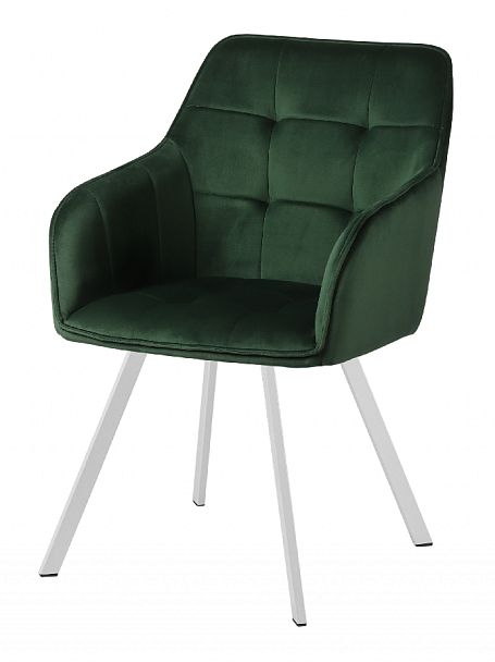 Комплект кресел поворотных Мони, Confetti deep forest/белый, 4 шт. - Вид 2